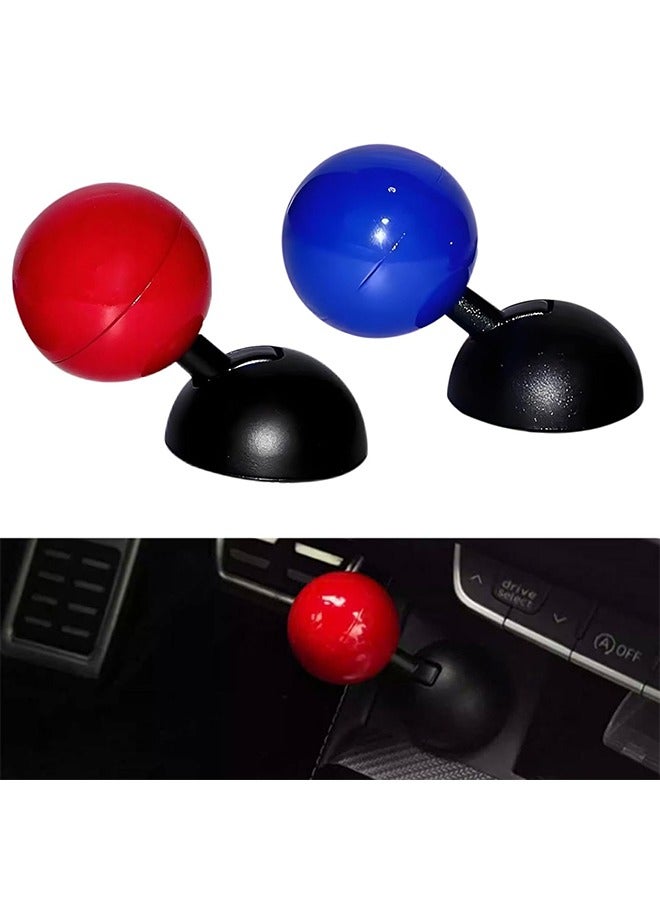 2Pcs Car Push Start Button Cover, Car Push to Start Button Rocker, Car Ball-Shaped One-Touch Start Cover, Engine Start u0026 Stop Joystick Cover Protector - Image 1