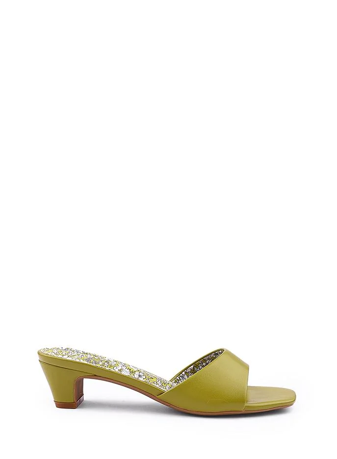 Womens floral printed block heeled sandals