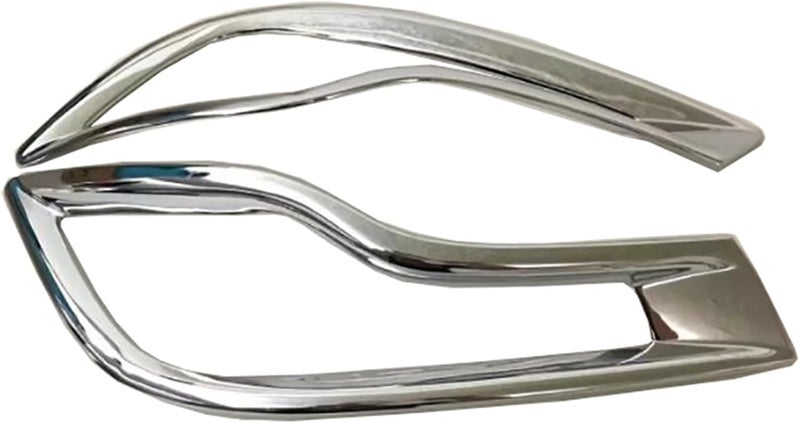 QASULER ABS Chrome Rear Fog Light Lamp Cover for CR-V 2017-2018 - Image 4