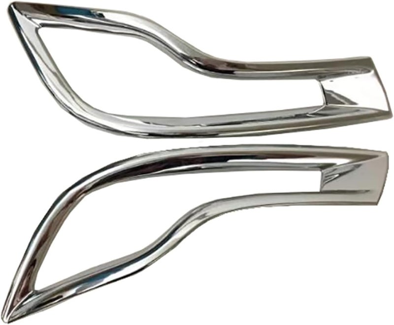 QASULER ABS Chrome Rear Fog Light Lamp Cover for CR-V 2017-2018 - Image 1