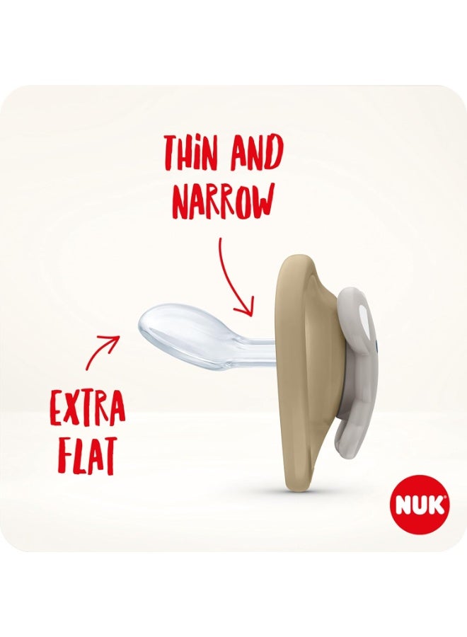 NUK Space Baby Dummy | 6-18 Months | Soothers with Extra Ventilation| BPA-Free Silicone | Disney Winnie the Pooh | 2 Count - Image 4