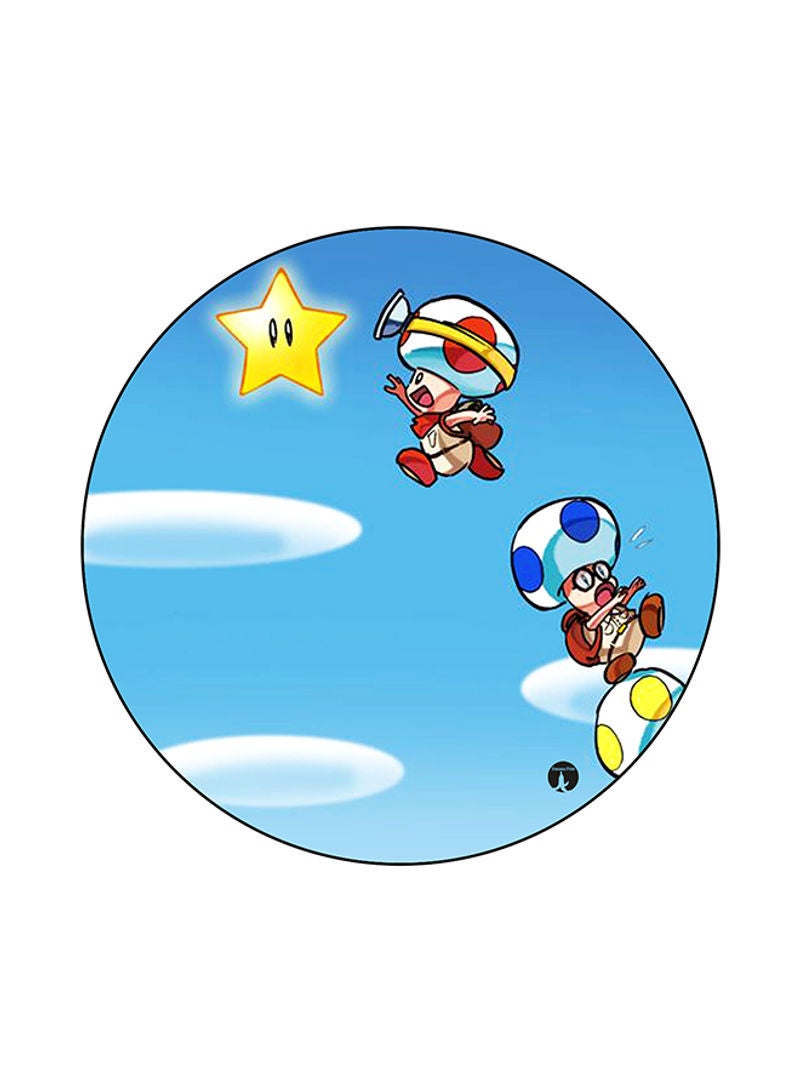 RKN The Video Game Super Mario Printed Mouse Pad Blue