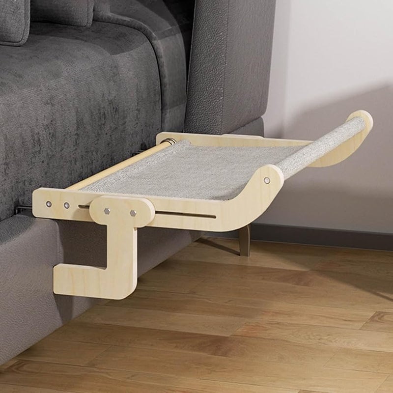 Cat Window Hammock Bed With Stand For Large Indoor Cats Space Saving - Image 4