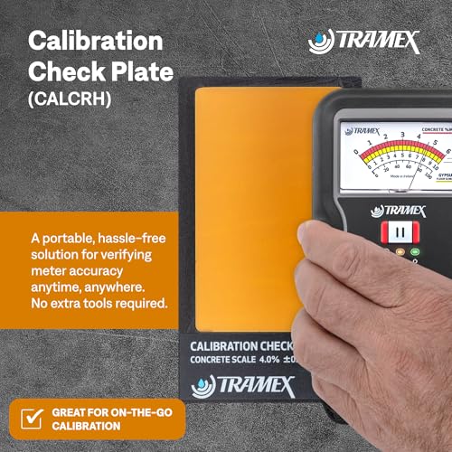 Tramex لوحة فحص المعايرة من تراميكس لعدادات الرطوبة CMEX5 و CME5 و CME4 و CMEX2 | قم بإجراء فحوصات منتظمة في الموقع لأرضيات الخرسانة والألواح والخرسانة السائلة | أداة لضمان اختبار ATSM F2659 الدقيق - Image 2