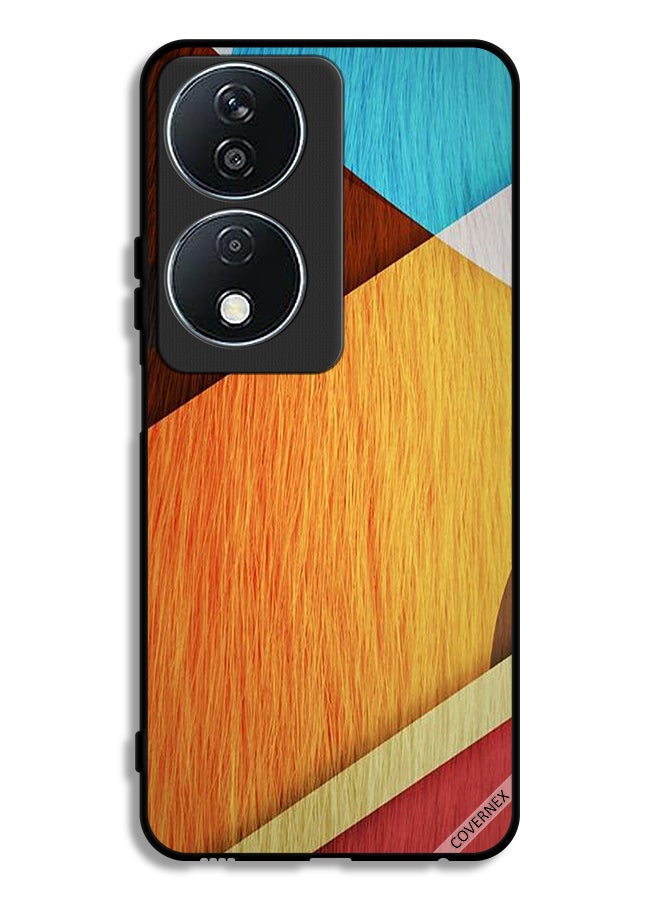 Covernex Honor X7b 5G Protective Case Cover Wooden Texture - Image 1