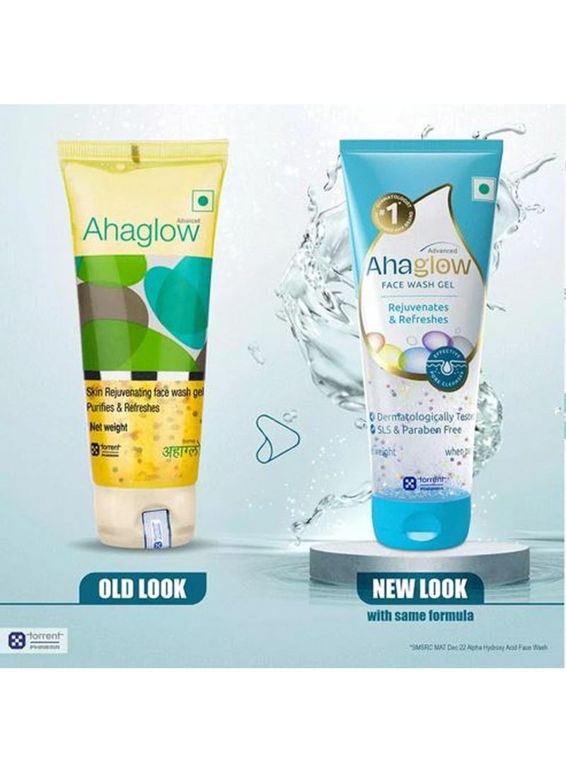 Ahaglow - Face Wash  Gel with Aloe Vera and Vitamin E  200g - Image 4