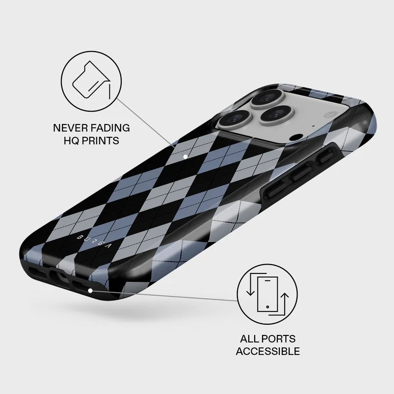 Burga iPhone 17 Pro Max Trouble Burga iPhone 17 Pro Max Trouble Premium Case Compatible with Hybrid Dual-Layer Hard Shell + Silicone Protection - Scratch-Resistant Shockproof Mobile Cover  | Best Price UAE
