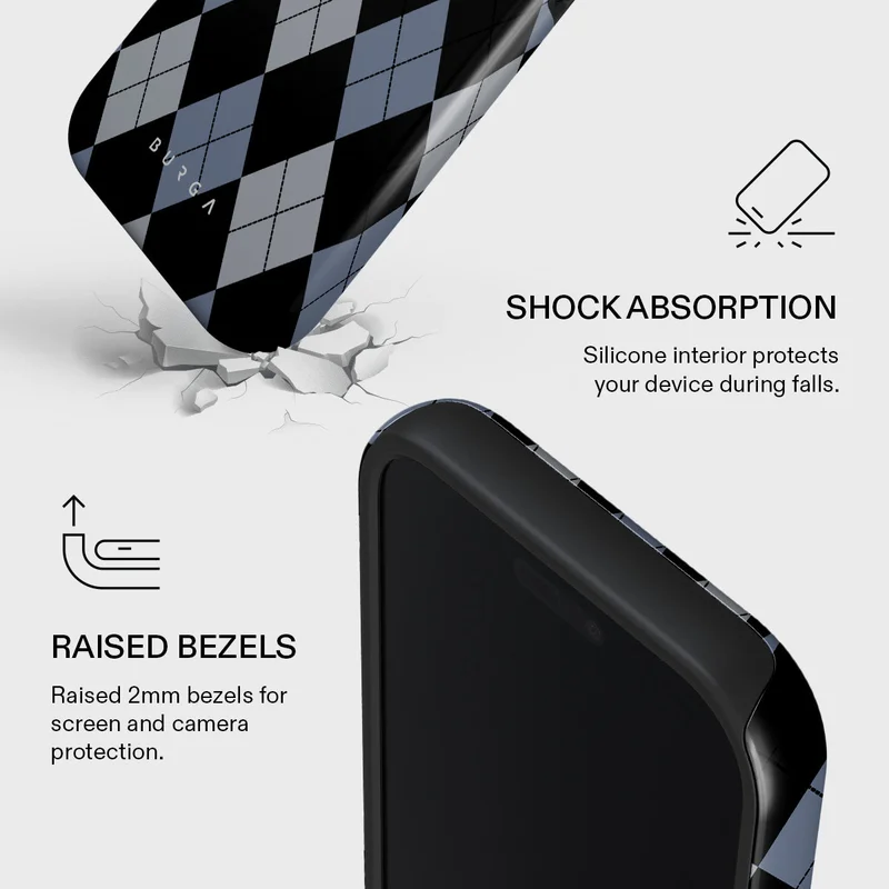 Burga iPhone 17 Pro Max Trouble Burga iPhone 17 Pro Max Trouble Premium Case Compatible with Hybrid Dual-Layer Hard Shell + Silicone Protection - Scratch-Resistant Shockproof Mobile Cover  | Best Price UAE
