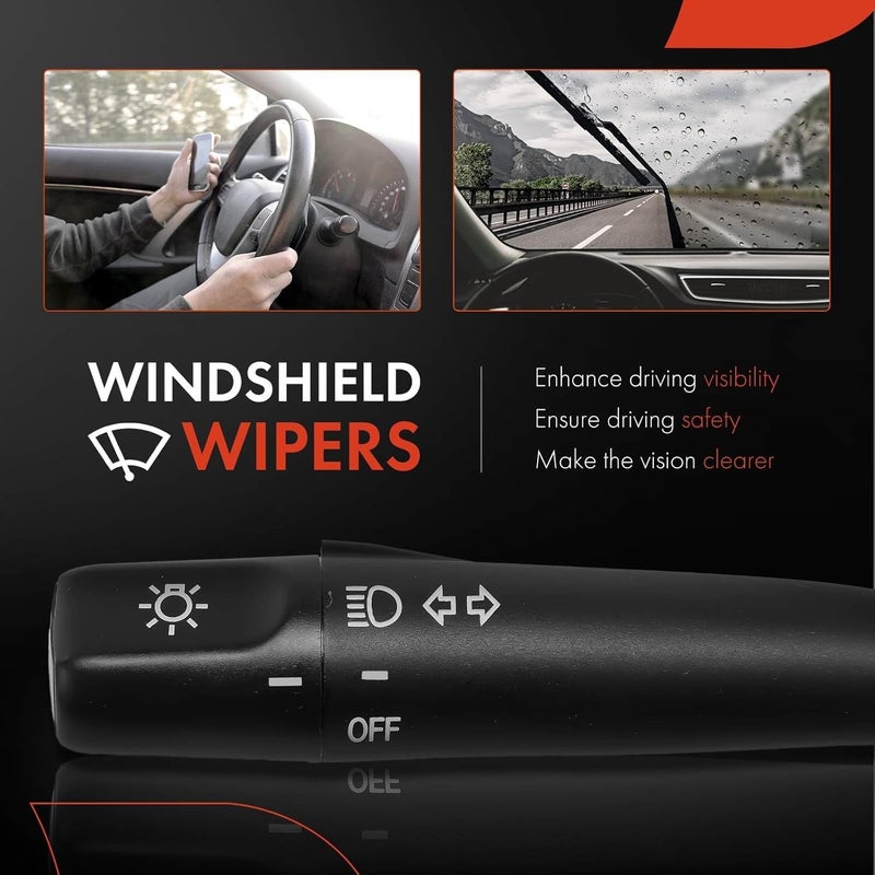 A-Premium Turn Signal and Headlight Dimmer Switch - Image 5