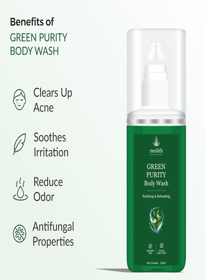 NEOLITH Green Purity Body Wash 120ml - Image 3