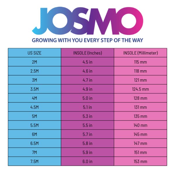 Josmo حذاء جوسمو للمشي الأول للفتيات والأولاد، Navy، 2.5 للأطفال الرضع US - Image 5