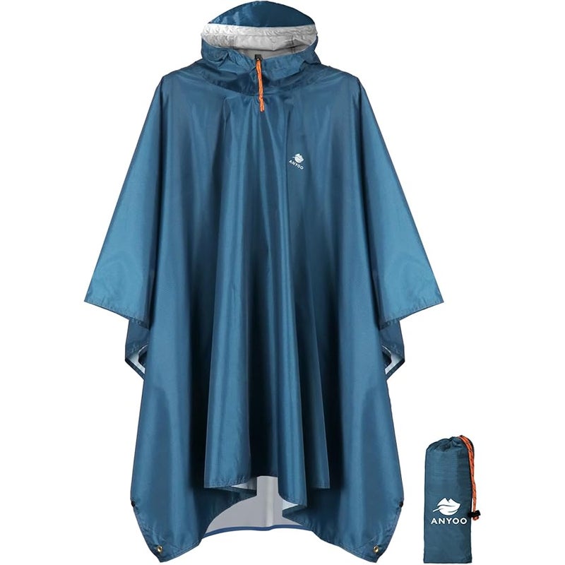 Anyoo Unisex Regenjacken Rain Poncho - Image 1