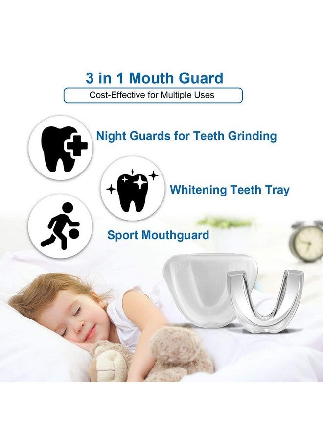 Careflection Mouth Guard For Teeth Grinding Teeth Aligners For Straightening Teeth Teeth Grinding Mouth Guard For Sleep Mouth Guard For Bruxism And Teeth Clenching (Hard) - Image 2
