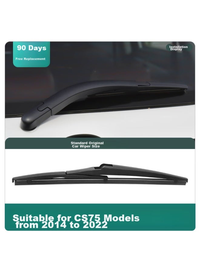 XUFENG Xufeng Car Accessories (xufeng) Changan Cs75 Front And Rear Wiper Blades For 2014- Models, Original - Talled Rear Wipers, Front And Rear Set  - Image 3