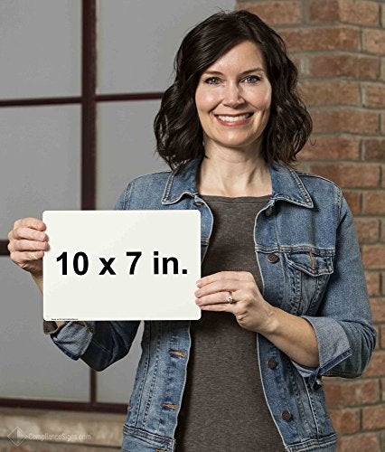ComplianceSigns.com Illegal Dumping Chart Garbage Discharge Label Decal, 10x7 inches Self Adhesive Vinyl for Recreation, American Made Safety Stickers - Image 4