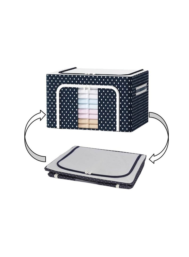 Storage bag with metal legs. 100-liter storage bag for storing all clothes, blankets, and furnishings. Made of high-quality materials to ensure the longest possible use - Image 5