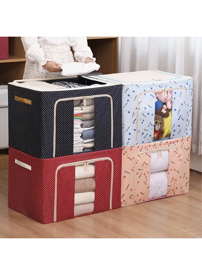 Storage bag with metal legs. 100-liter storage bag for storing all clothes, blankets, and furnishings. Made of high-quality materials to ensure the longest possible use - Image 3