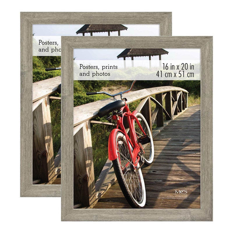 MCS Museum Poster Frame Barnwood 16 x 20 in 2 pk