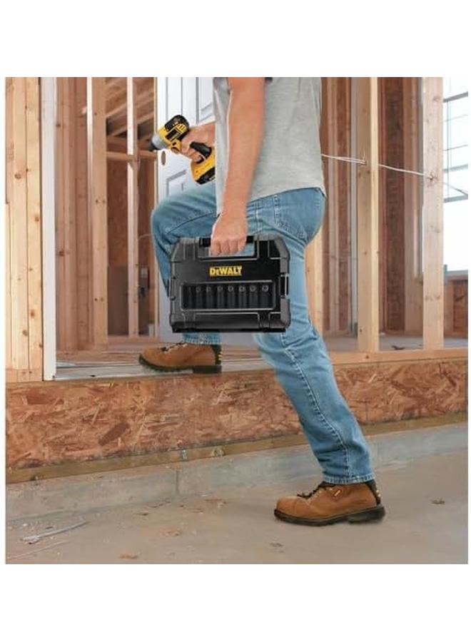 DEWALT Impact Socket Set Sae 10 Piece Metal Grey 1 2 Inch Dw22812 - Image 4