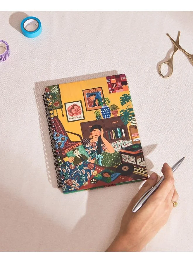 تشومباك دفتر ملاحظات حلزوني للاسترخاء