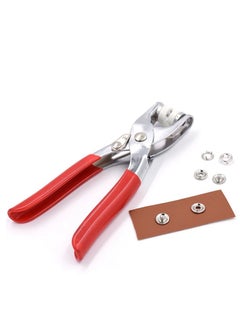 BEILINGDUN 100 Sets Sewing Snaps Fasteners Kit 9.5mm Metal Prong Ring Button with Fastener Pliers Tool for Sewing and Crafting  - Image 2