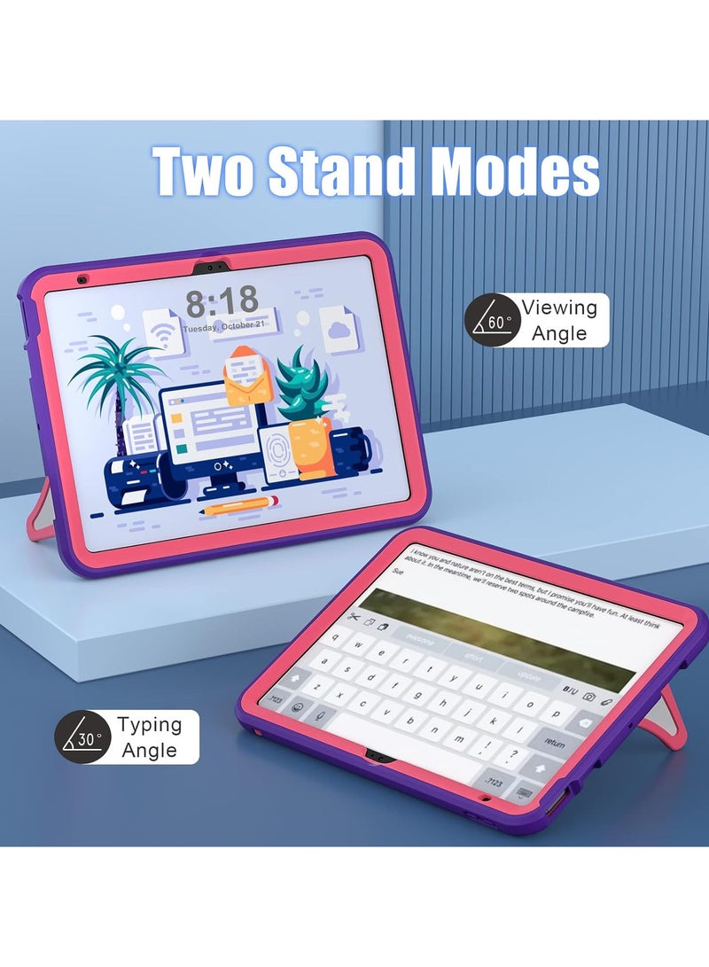 general Kids Case for iPad 10th Generation Case, for 2022 10.9 Inch iPad 10th Generation Case with Pencil Holder & Stand, Heavy Duty Shockproof Rugged 10.9 Inch 10 Gen Cover - Image 5