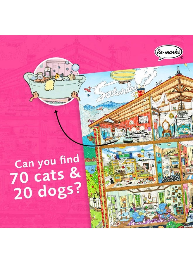 Re-marks Sweet Home Architecture Puzzle, 1000-Piece Puzzle for All Ages - Image 3
