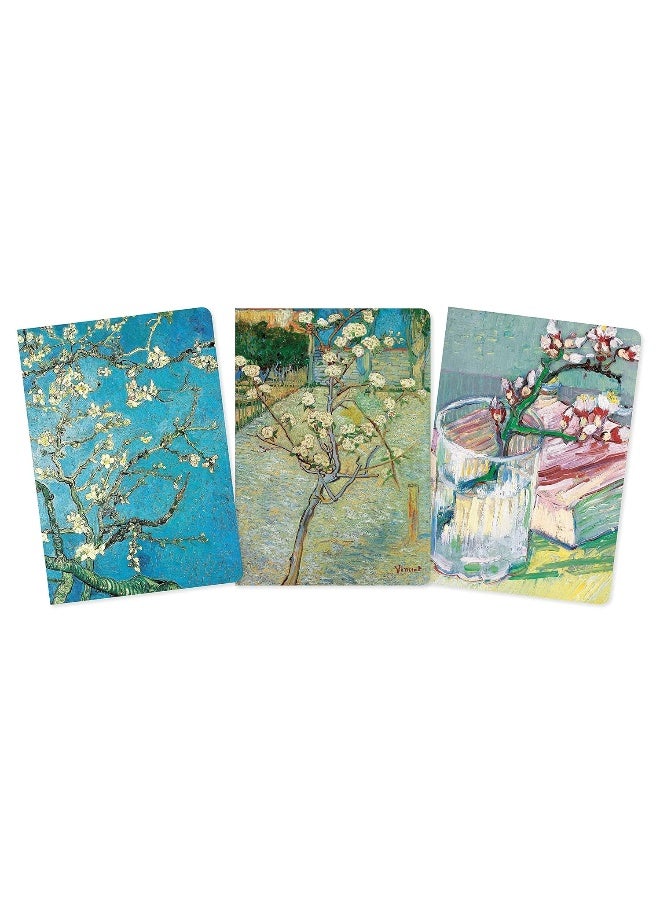 Vincent Van Gogh: Blossom Set of 3 Standard Notebo - Image 2