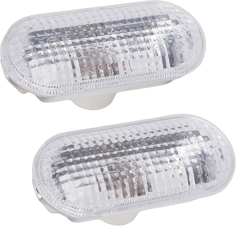 aqxreight Side Marker Light Cover, Clear Lens Replacement for, with Dual Set for Left Right Installation - Image 5
