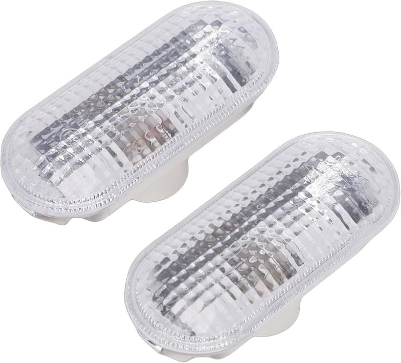 aqxreight Side Marker Light Cover, Clear Lens Replacement for, with Dual Set for Left Right Installation - Image 2