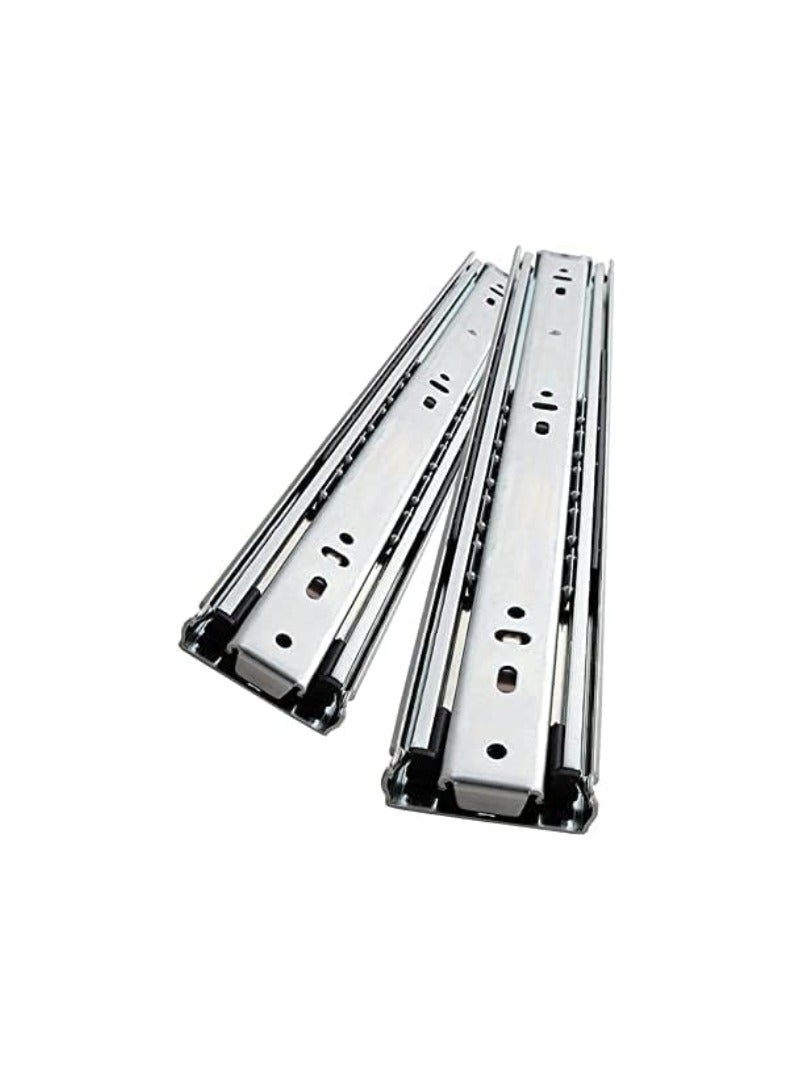 KNP KNP Push Type Sliding Drawer Rail in 20 Inches is a Durable and Efficient Solution for Smooth and Reliable Drawer Operation.  - Image 1