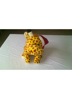 Specializes In Producing And Selling 30cm Plush Giraffe Tiger Bear Five Animal Handbag-Color:Blue