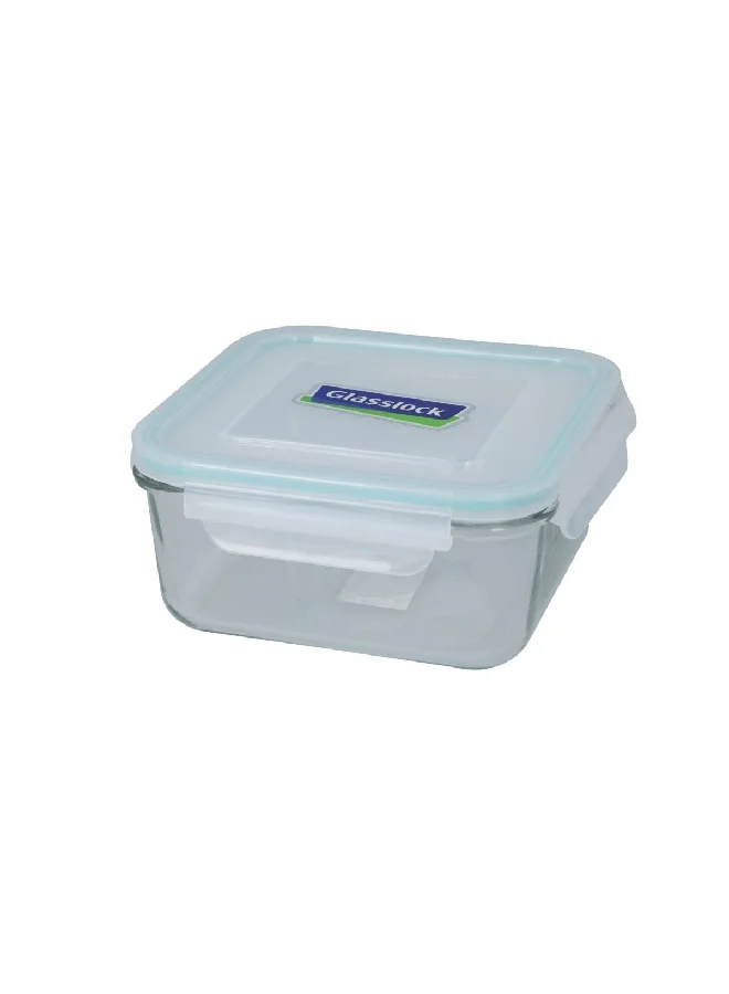 Glasslock Tempermax Classic Square Food Storage Container Clear 1180 ml MCSB-120
