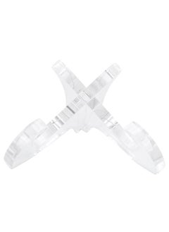 Thoraya 2Pcs Kalimba Stand Crystal Acrylic Holder Support Bracket Portable Music Instrument AcessoriesTransparent  - Image 3