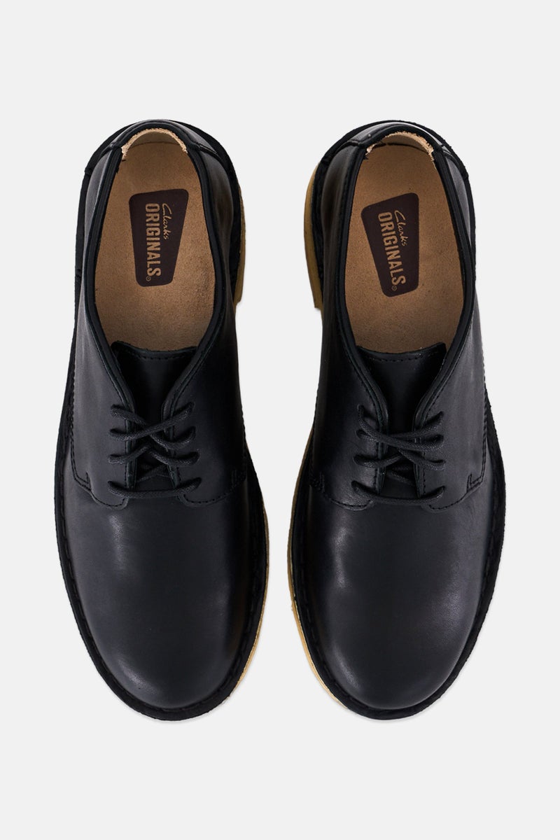 clarks أحذية كاجوال نسائية مارو لندن مزودة بأربطة، سوداء - Image 2