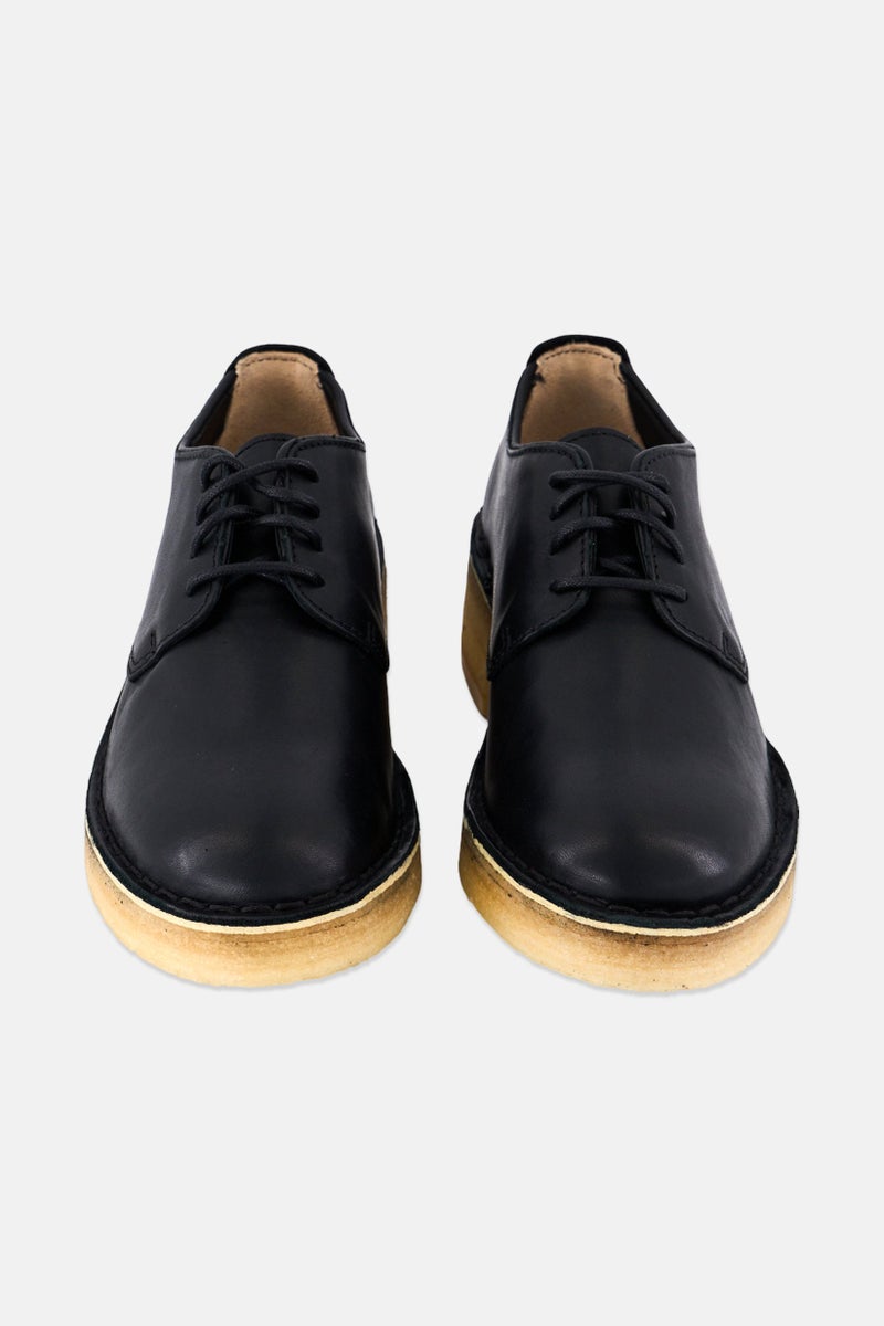 clarks أحذية كاجوال نسائية مارو لندن مزودة بأربطة، سوداء - Image 4