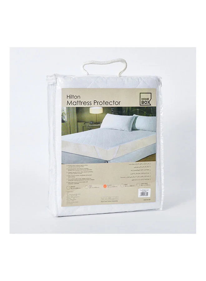 Home Box Hilton Microfiber Queen Mattress Protector