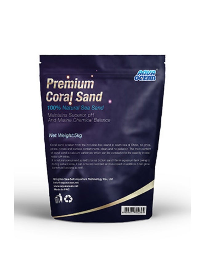 أكوا اوشين أكوا أوشن بريميوم رمل مرجاني مقاس-2 (1مم-2مم) [الوزن – 5 كجم] - Image 3