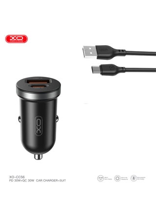 CC56 mini car charger A+C single port 30W with Type C cable - pzsku/Z1073CF313AA4A479EABBZ/45/1750512910/fea15c45-7104-4b50-a663-88cd4f519583