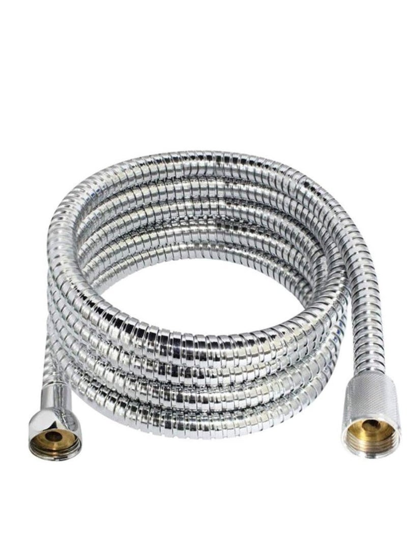 خرطوم دش سوبر تشارج من الفولاذ المقاوم للصدآ، قطعة واحدة بطول 1.5 م من ماووسون، فضي، 14 ملم × 6 ملم - Image 1