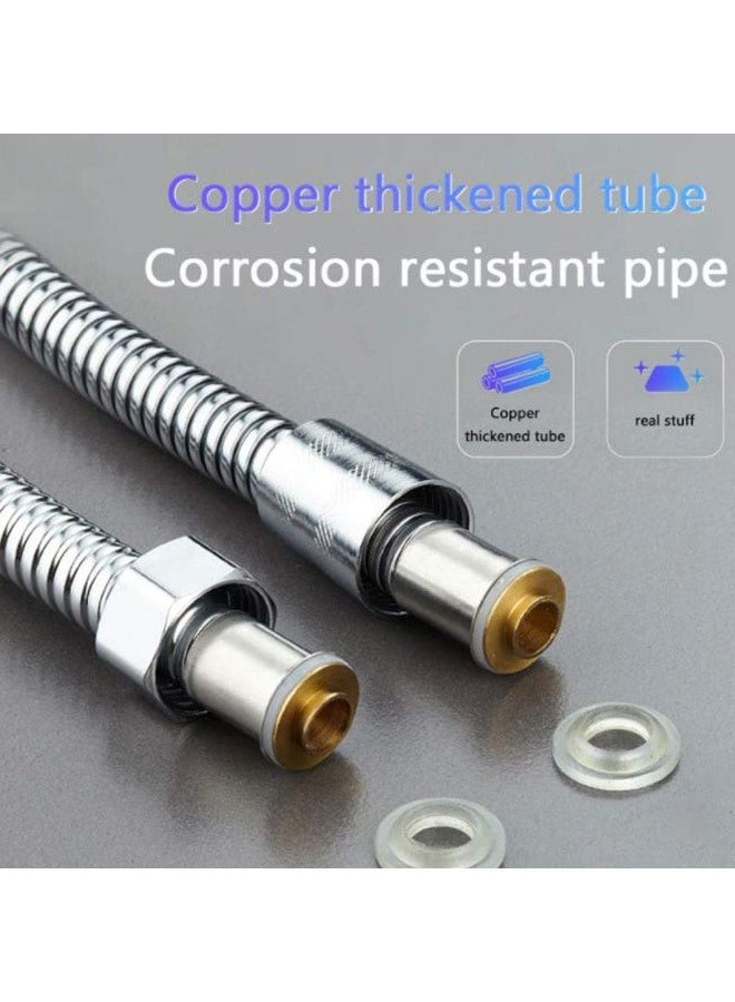 خرطوم دش سوبر تشارج من الفولاذ المقاوم للصدآ، قطعة واحدة بطول 1.5 م من ماووسون، فضي، 14 ملم × 6 ملم - Image 5