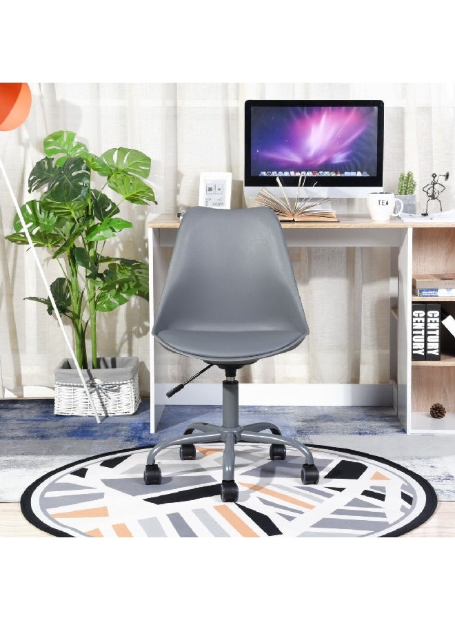 Micasa Ergonomic Design Height-Adjustment Office Task Chair Grey 92 X 48 X 56 Cm Blokhus Grey - Image 2