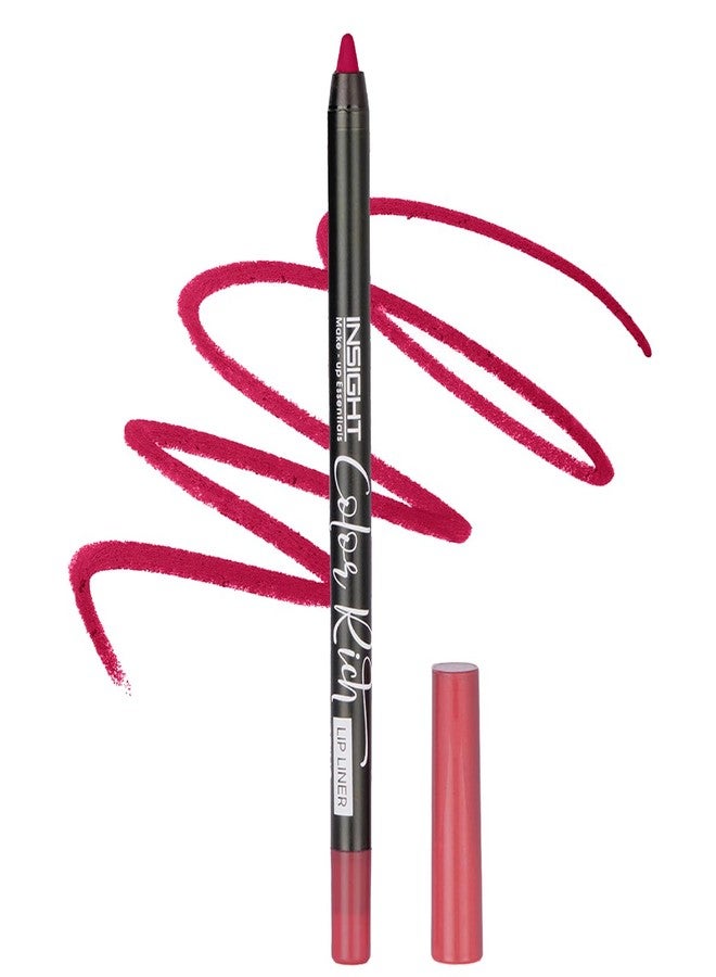 INSIGHT Color Rich Lip Liner| Intense Pigment| Enriched with Jojoba Oil & Vitamin E| Defines, Shapes & Nourishes Lips | Long-Lasting |Sultry Red -1.5g - Image 1