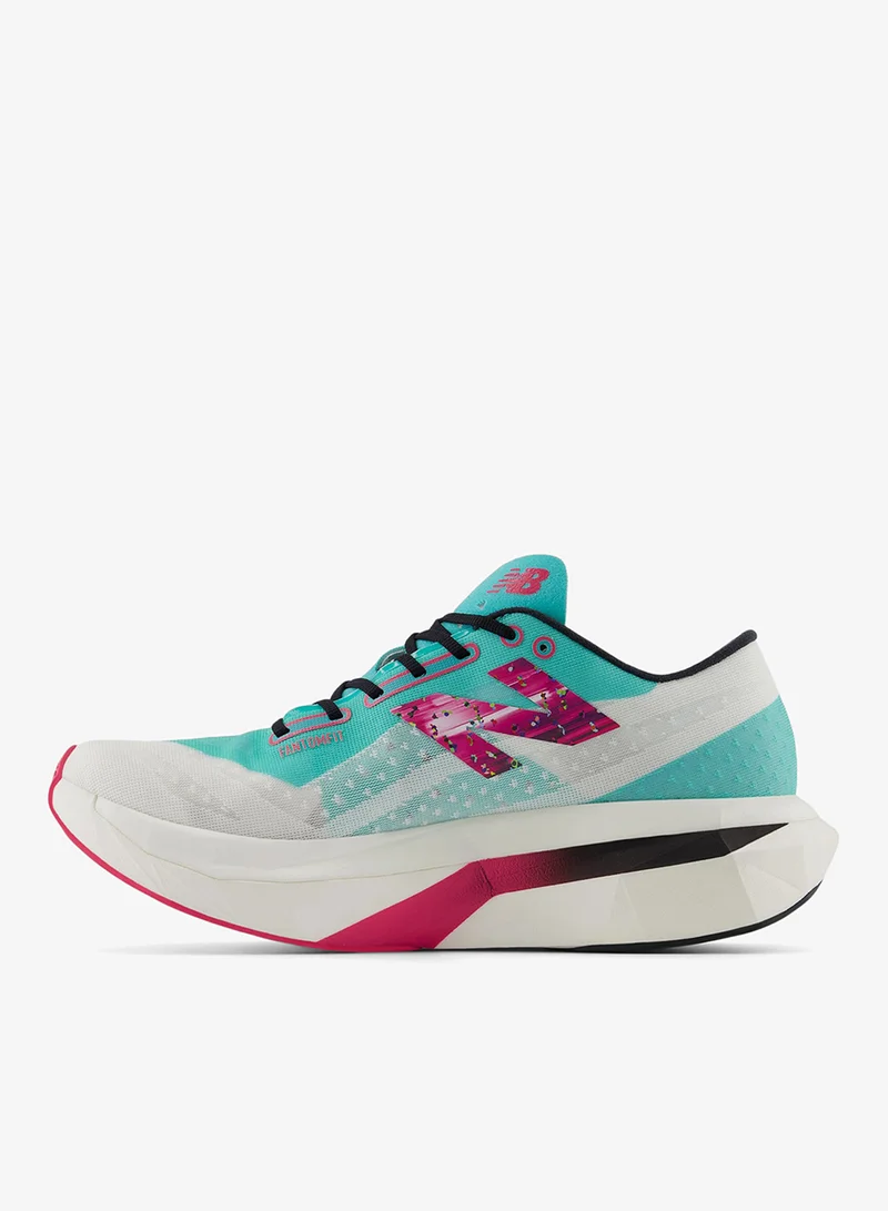 New Balance White Men's NYC Marathon FuelCell SuperComp Elite v4 Running Shoes for Men | Best Price UAE