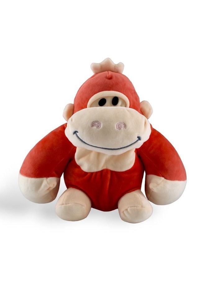 Toy Box - Non-Toxic Stuffed And Plush Soft Cute and Cuddly Monkey For Kids 1+ Year 28x15x10cm - Image 1