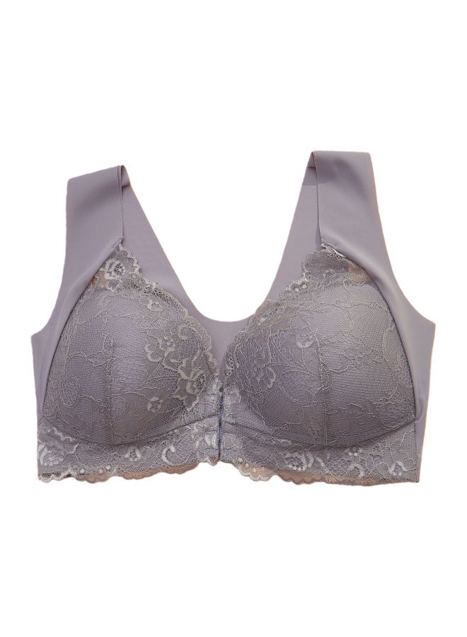 Zeriluna Push-up Front Closure Bra - Fashionable Front Closure Design, Push-up Skin-friendly, Comfortable And Breathable Innerwear