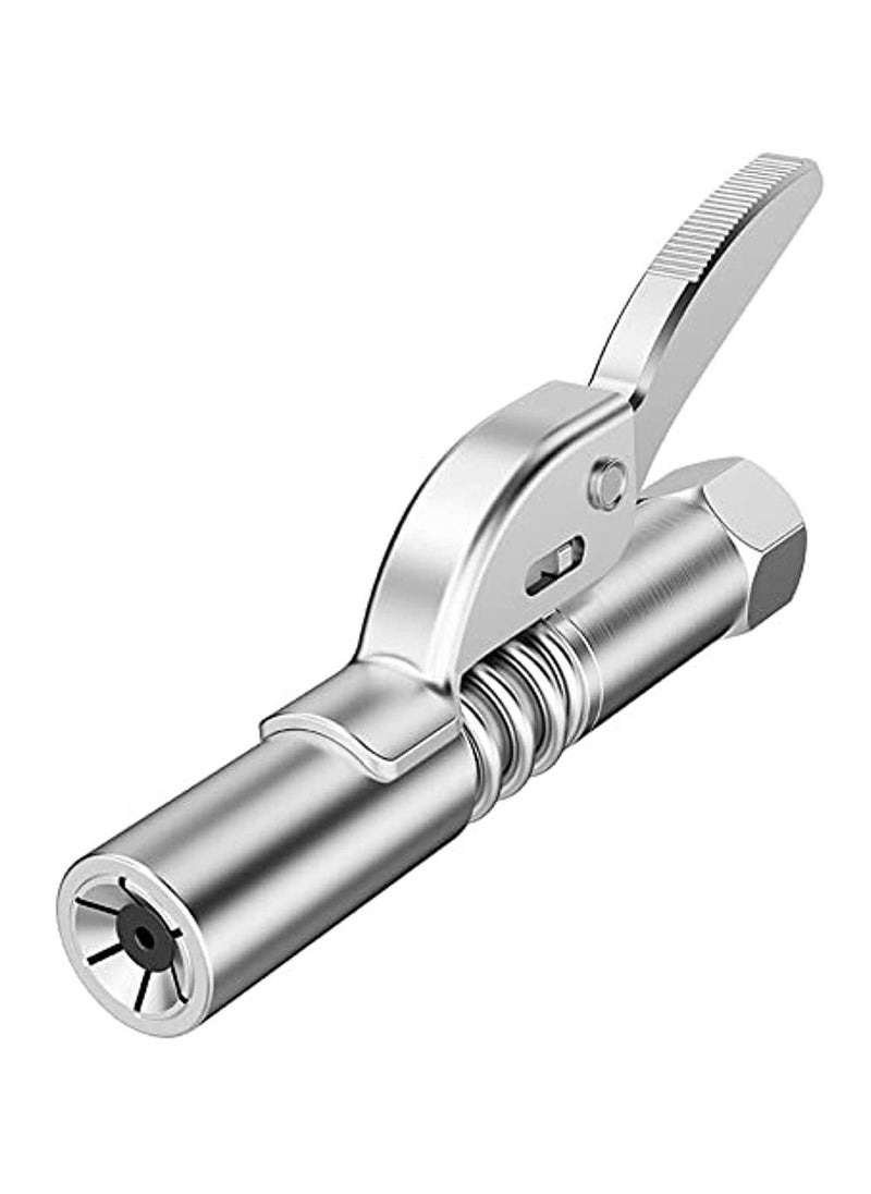 OIMG Grease Gun Coupler Fast To Lock And Release Grease Gun Universal Oil Filler 12000 PSI High Pressure Lubricant Gun Coupler 1/8" NPT Grease Gun Fitting  - Image 1