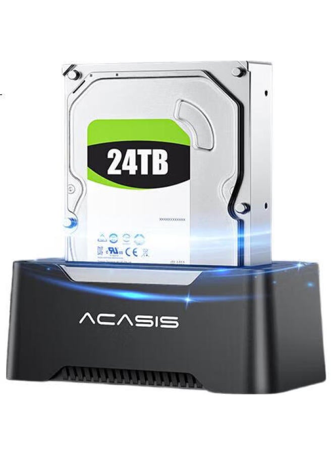 Acasis Hard Drive Dock, 2.5/3.5 Inch, For Laptops And Desktops, Sata Interface, Ssd And Mechanical Hard Drive, External Storage Enclosure, Ec-6104Air - Image 2