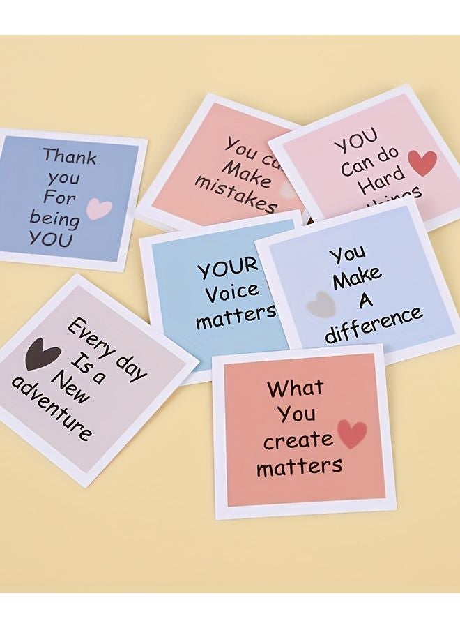 30 قطعة من بطاقات الهدايا التشجيعية الصغيرة مع رسائل تحفيزية لجميع المناسبات - Image 4