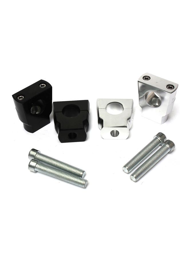 NIBEMINENT 2-Piece Universal Motorcycle HandleBar Riser Clamp  - Image 4